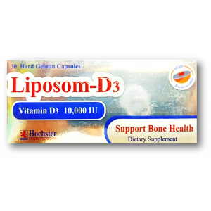LIPOSOM - D3 10.000 IU ( CHOLECALCIFEROL = VITAMIN D3 ) 30 CAPSULES